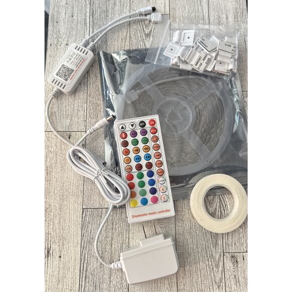 Cozylady Militisto 25ft Rainbow LED Strip Lights With Remote - Picture 2 of 3